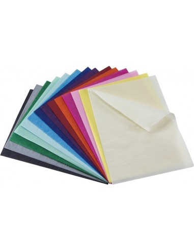 Pte. 25 hojas papel seda 50x75 cm