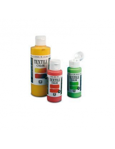 Pintura textil color metalizado Vallejo bote 60 ml