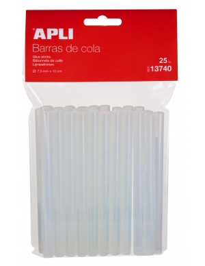 Pte. 25 barras cola 7.5 mm APLI 13740