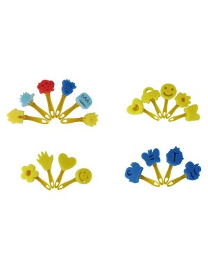 Pack 6 estampeadores de espuma 140x60