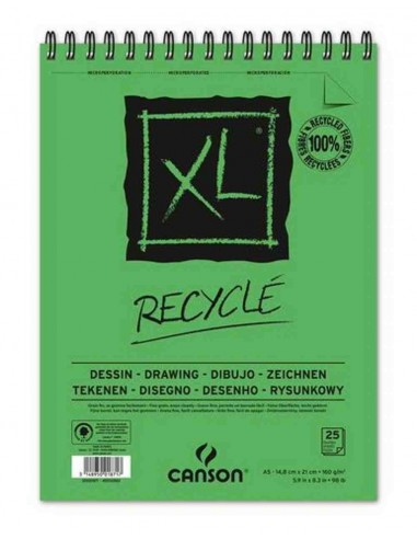 Bloc A-4 xl recycled 160 gr. 50 hojas de guarro