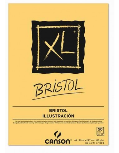 Bloc A-4 xl bristol 180gr. 60 h. de guarro