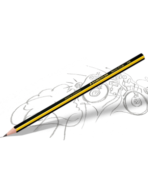Lápiz staedtler  grafito triangular Noris 118
