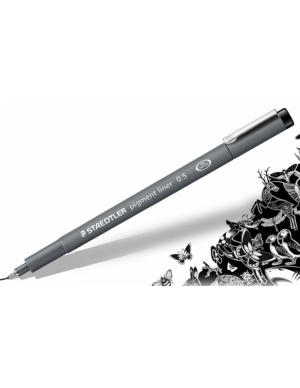 Rotulador calibrado pigment liner Staedtler