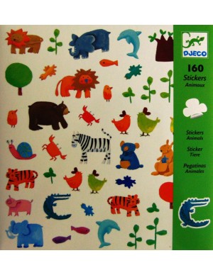 Pegatinas Animales (160 unidades)