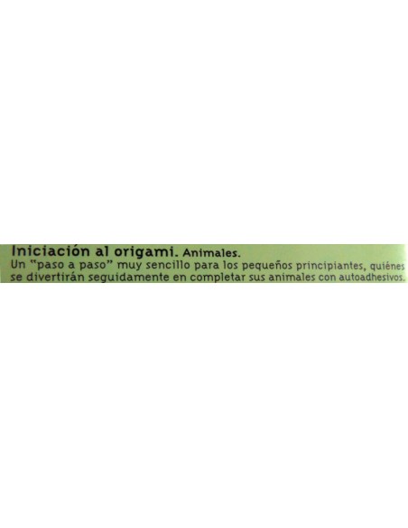 Papiroflexia Origami animales