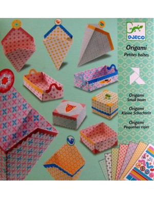 Origami pequeñas cajas
