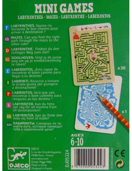 Mini-games laberintos