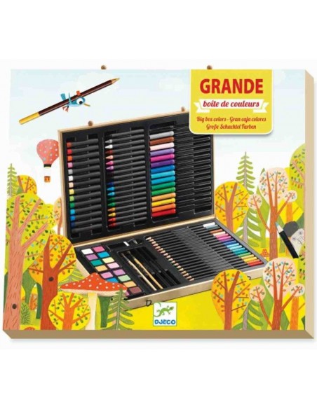 Caja de colores grande 88 piezas
