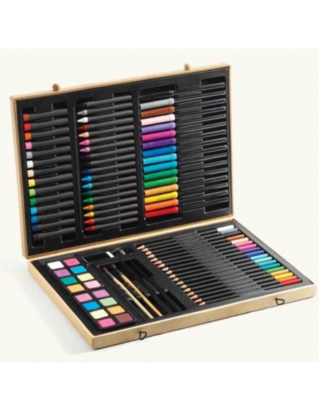 Caja de colores grande 88 piezas