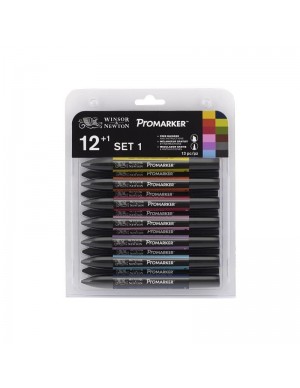 Estuche promarker winsor&newton 24 unidades