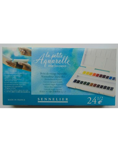 C/ 24 medias pastillas acuarela Sennelier
