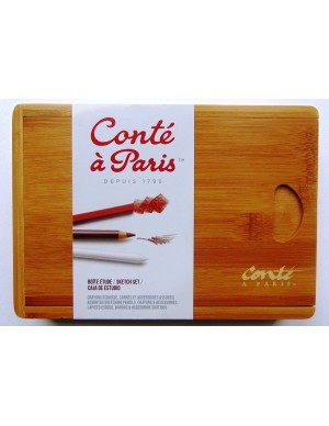 Caja de estudio  Conté