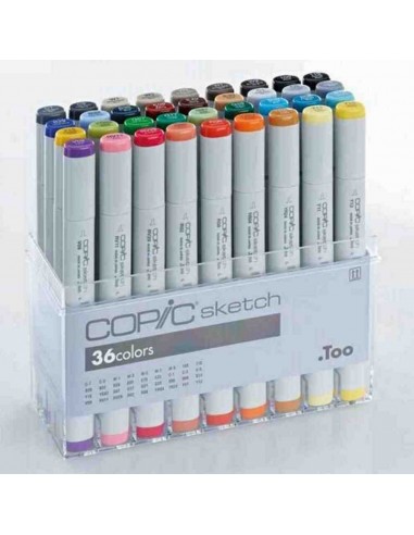 Set  36 rotuladores Copic Sketch