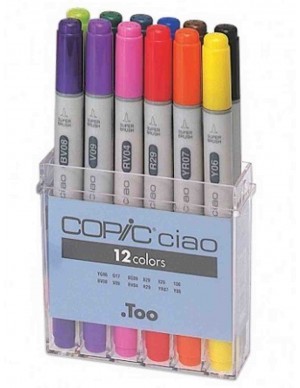 Set 12  rotuladores Copic Ciao