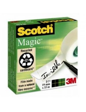 Cinta adhesiva invisible Scotch magic 33x19