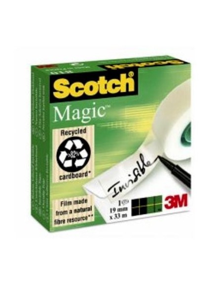 Cinta adhesiva invisible Scotch magic 33x19