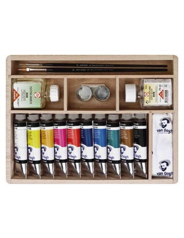Caja óleo Van gogh basic