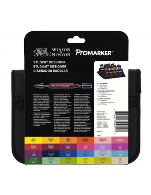 Estuche promarker winsor&newton 24 unidades 2