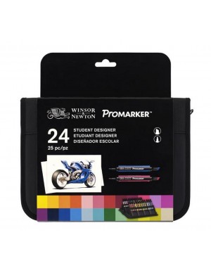 Estuche promarker winsor&newton 24 unidades