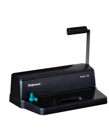 Encuadernadora Fellowes de Espiral Metálico Metal 25