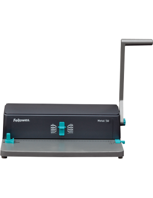 Encuadernadora Fellowes de Espiral Metálico Metal 50