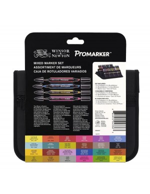 Estuche promarker winsor&newton 24 unidades 2