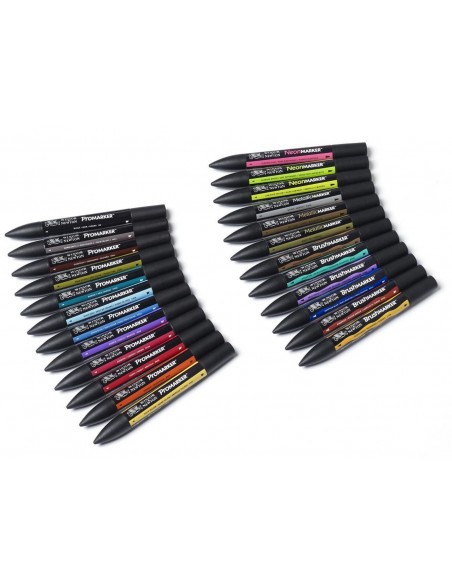 Estuche promarker winsor&newton 24 unidades