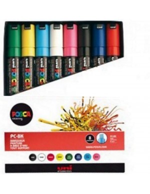 C/ 8 Rotuladores Posca PC-8K