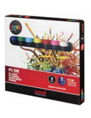C/ 8 Rotuladores POSCA PC-5M