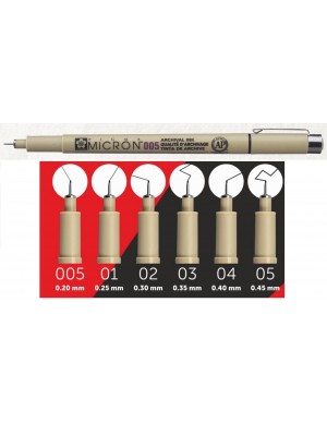 Rotulador Pigma Micron color negro