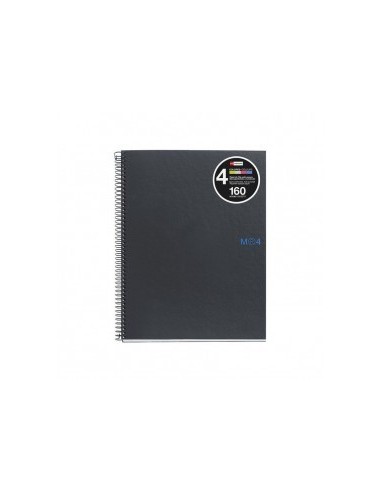 Libreta A-5 note-book 160h grafito