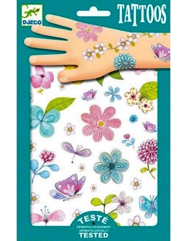 Tatuajes bella de los campos Djeco