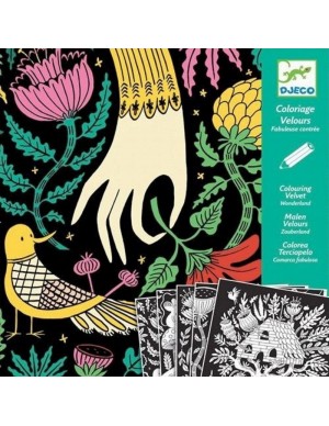 Colorear terciopelo comarca fabulosa Djeco