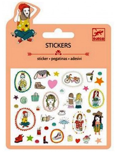 Stickers (pegatinas) fashion Djeco