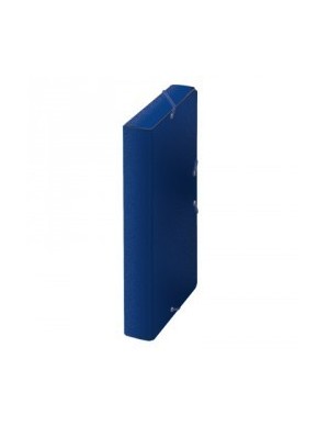 Caja proyecto 3 cm gomas gofrado azul