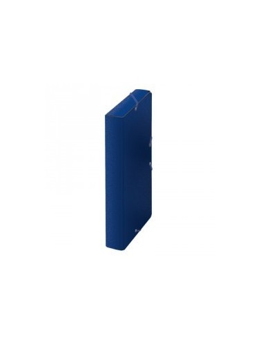 Caja proyecto 3 cm gomas gofrado azul