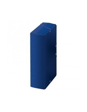 Caja proyecto 9 cm gomas gofrado azul