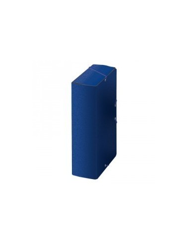 Caja proyecto 9 cm gomas gofrado azul