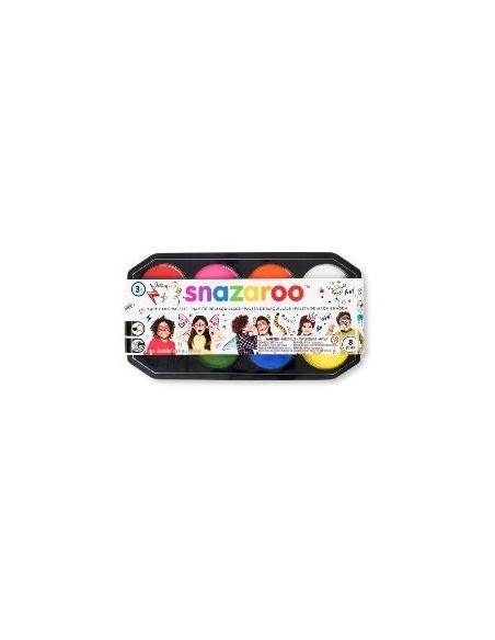 Paleta 8 colores 18 ml de maquillaje Snazaroo