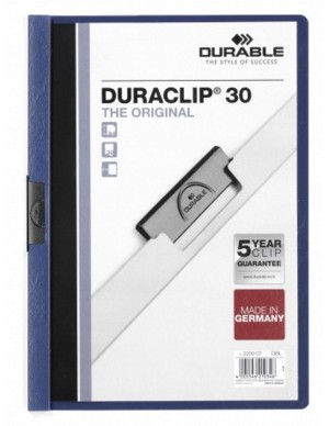 Carpeta dossier pinza lateral DURACLIP 2200 30 hojas 2