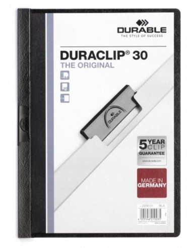 Carpeta dossier pinza lateral DURACLIP 2200 30 hojas