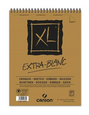Bloc espiral A-4 XL extra-blanc CANSON