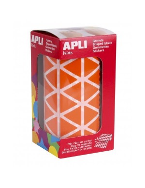 Rollo gomets triangulo 20x20x20 Apli