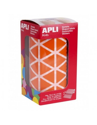 Rollo gomets triangulo 20x20x20 Apli