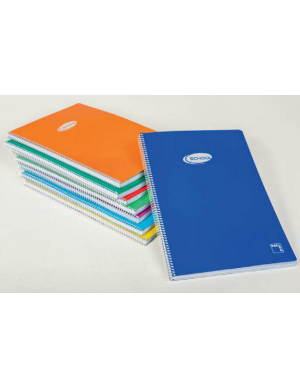 Libreta A-5 espiral cuadricula 4x4  Pacsa
