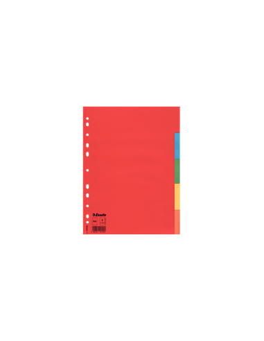 Separador A-4- 5 colores cartón Esselte