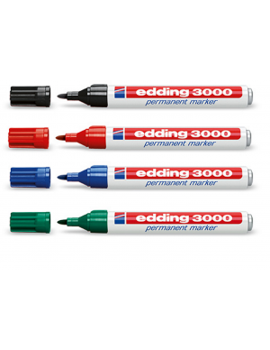Rotulador permanente Edding 3000
