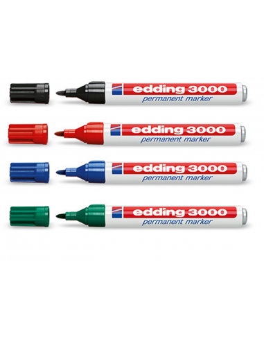 Rotulador permanente Edding 3000