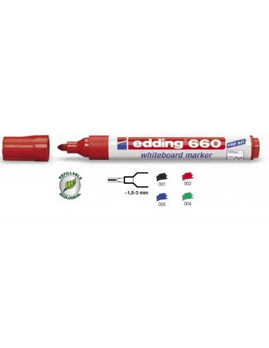 Rotulador pizarra blanca Edding 660